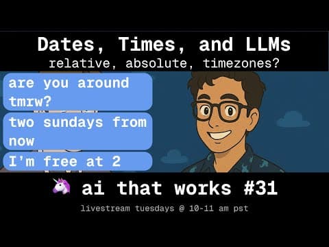 Dates, Times, and LLMs