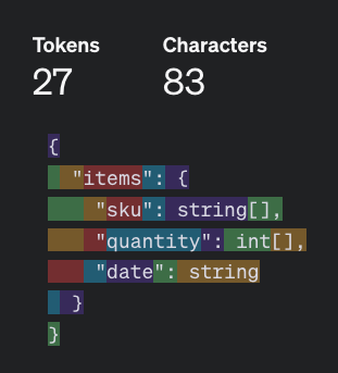 Type Definition Array Tokens 2